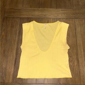 FP Movement by Free People Yellow Tank Top
